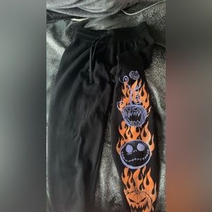 Nightmare Before Christmas sweatpants.